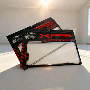 Sac de leurre de poisson à trou rond à fermeture éclair refermable pochette d'emballage sacs d'appâts en plastique souple personnalisés pour la pêche - Product Image 3