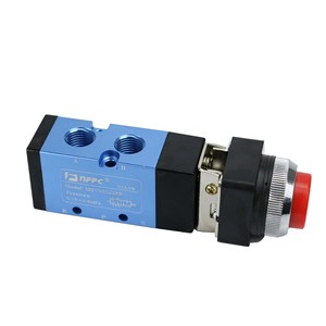 Vanne de commande manuelle Nfpc MsV98322, vanne pneumatique à 3 ports pour usage industriel - Product Image 2