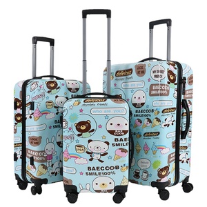 Nouvelle Arrivée Valise <span class=keywords><strong>de</strong></span> Voyage à Roulettes pour Enfants, Légère, Luxe, Dessin Animé Personnalisable, Unisexe, Valise d'Affaires - Product Image 6