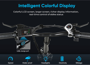 Vélo électrique pliant à pneus larges CY20 Pro 20 pouces 250W500D 7 vitesses, nouvelle version 2026, haute qualité, vente en gros - Product Image 5