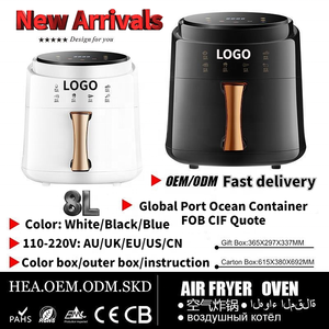 Silver Crest Mini friteuse à air <span class=keywords><strong>de</strong></span> 8 litres avec écran LCD Matériau plastique <span class=keywords><strong>électrique</strong></span> Aucune huile requise Rapports <span class=keywords><strong>de</strong></span> consommation similaires Meilleur support chauffant - Product Image 6