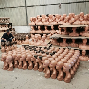 Nouveau mannequin de tête et de corps double épaule pour perruques, modèle <span class=keywords><strong>photo</strong></span>, fabriqué en Europe et en Amérique - Product Image 4