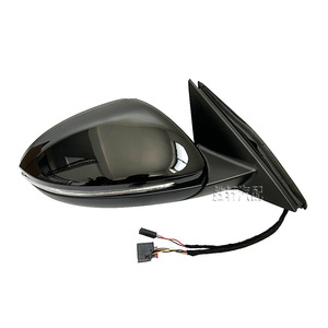 Conjunto de Retrovisor para Volkswagen Jetta Mk7 Modelo Estadounidense, Lado Izquierdo, con Calefacción, Material ABS, 350 mm - Product Image 4