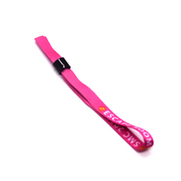 Vente flash - Bracelet promotionnel personnalisé en tissu polyester écologique YUDI TK-W-008, imprimé par sublimation, recyclable