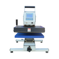 Presse à chaud haute pression MEM 36*38 à tête inclinable manuelle pour transfert thermique sur T-shirts, impression de numéros et lettrage sur rouleau