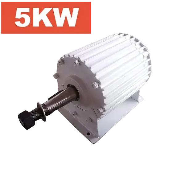 स्मार्ट जनरेटर अल्टरनेटर 10KW 200RPM 20KW 30KW कम टोक़ कम rpm 5kw 220v स्थायी चुंबक जनरेटर