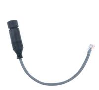 M16 RJ45 IP67 Moulé Cat5e Cat6 Étanche Ethernet 8P8C RJ45 Câble Connecteur pour signal