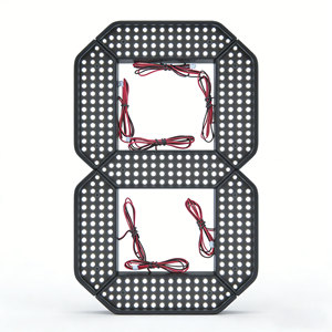 Pantalla Digital <span class=keywords><strong>LED</strong></span> Grande de <span class=keywords><strong>7</strong></span> Segmentos, Personalizable, Impermeable IP65 para Exteriores, en Rojo, Blanco y Verde, para Mostrar Precios de Gasolina/Puntuaciones - Product Image 1