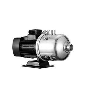Bomba centrífuga de acero inoxidable multietapa horizontal <span class=keywords><strong>CHL</strong></span>/CHLF: bomba silenciosa, de circulación y de refuerzo para tuberías - Product Image 3