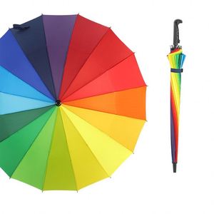 Paraguas de Golf Grandes, Rectos, Automáticos, de Pongee, Resistentes al Viento, con Logotipo Personalizado, Económicos, para Exteriores - Product Image 5