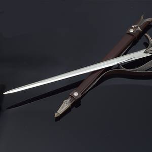 Épée de Galadriel en alliage de zinc, <span class=keywords><strong>réplique</strong></span> de bureau à collectionner, accessoire de cosplay périphérique de film, 30cm - Product Image 4