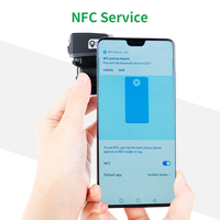 Escáner de Código de Barras de Anillo Portátil OEM Personalizado EF02, Bluetooth HID 2D NFC Compatible con IOS Android PDA para Almacén y Comercio Minorista