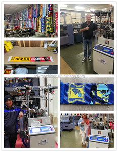 HD di marca ad alta velocità beanie e sciarpa di lavoro a maglia macchina - Product Image 5