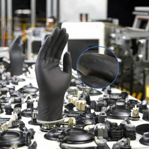 Gants mécaniques robustes avec logo personnalisé, en nitrile industriel 8MIL, poignets renforcés, anti-chimiques, texture diamantée en relief <span class=keywords><strong>pour</strong></span> une meilleure adhérence - Product Image 3