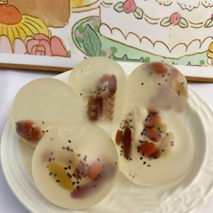 New 8cm Chinese-Style Tapioca Starch Ball TPR <b>Squishy</b> Ball Toy Stress Relief Gift for Kids and Adults Relax Time Squeeze Toy - Product Image 2