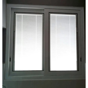 Fenêtres européennes à <span class=keywords><strong>triple</strong></span> <span class=keywords><strong>vitrage</strong></span> et double isolation thermique en <span class=keywords><strong>PVC</strong></span> de haute qualité <span class=keywords><strong>Fenêtre</strong></span> coulissante en <span class=keywords><strong>PVC</strong></span> coupe-vent avec persienne pare-soleil - Product Image 3