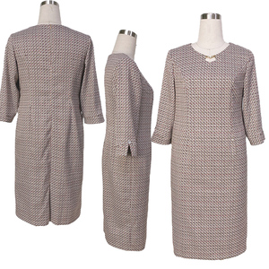 Vestidos de Trabajo Personalizados, Estilos de Vestidos Africanos, Vestido de Lentejuelas para Mujer Talla Grande - Product Image 6