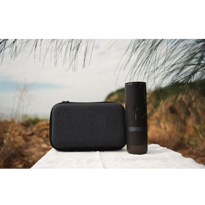 <span class=keywords><strong>Machine</strong></span> à café expresso PCM03 alimentée par USB, boîtier en aluminium, capsule intelligente noire pour l'extérieur, OEM 90W pour voiture, camping-car, hôtel - Product Image 2