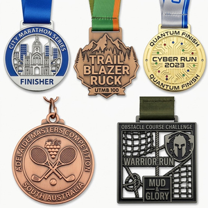 Badge <span class=keywords><strong>de</strong></span> club mondial, <span class=keywords><strong>coupe</strong></span> <span class=keywords><strong>de</strong></span> football, médaille en métal plaqué or 3D, style antique, gaufrage traditionnel, avec ruban - Product Image 3