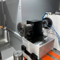 Rectificadora Cilíndrica Angular CNC Automática SMTW H235 para Rectificado de Diámetro Exterior, Extremos y Arcos en Una Sola Pasada, para Ejes de Lotes Medios