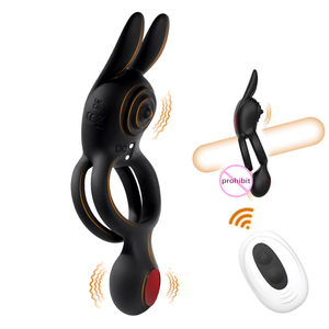 Juguete Sexual Anal de Silicona con Doble Estimulador de Clítoris y Vibración, Control Remoto, Diseño Seguro - Product Image 1