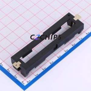 BH-18650-B1BA002 Button & Strip Battery Connector SMD Connector Battery Case 18650 - Product Image 2
