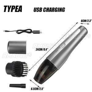 Aspiradora Portátil 20000Pa 200W para Auto, Cableada/Inalámbrica, USB Opcional, Fuerte Succión, Aspiradora de Mano con Filtro HEPA - Product Image 6