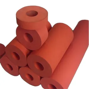 China Silicone Rubber rollers maker 38MMX100MM Factory price Heat transfer machine components
