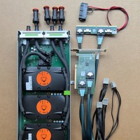 Carte mère Fujitsu CX400M4 V100-32G à quatre cartes avec refroidissement par eau, module SXM2 V100, CX2570M4