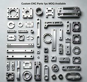 Piezas de Mecanizado de Precisión CNC Personalizadas, Rieles Deslizantes de Aluminio, Rieles Guía, Piezas de Enlace de 3/4 Ejes - Product Image 1
