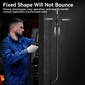 Hệ thống camera nội soi ống dẫn công nghiệp OEM/ODM, ống kính kép 8.5mm, độ dài 1.5m, bán cứng, màn hình 4.3 inch, khớp nối linh hoạt - Product Image 2