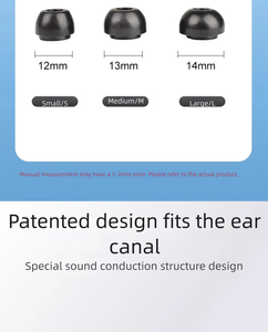 Puntas de Espuma para Auriculares Samsung Galaxy <span class=keywords><strong>Buds</strong></span> <span class=keywords><strong>3</strong></span> <span class=keywords><strong>Pro</strong></span>, Almohadillas de Espuma Viscoelástica y Cubiertas de Espuma para Auriculares <span class=keywords><strong>Buds</strong></span> <span class=keywords><strong>3</strong></span> <span class=keywords><strong>Pro</strong></span> - Product Image 4