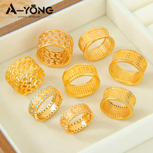 Anéis Elegantes de Design Europeu e Americano em Ouro 18k com Zircônia Azul para Mulheres, Atacado em Estoque, Presentes para Festas - Product Image 2