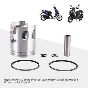 Bộ lắp ráp <span class=keywords><strong>piston</strong></span> GOOFIT <span class=keywords><strong>40mm</strong></span> thay thế cho xe máy 2 thì 50cc Yamaha Jog Minarelli PW50 - Product Image 5