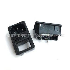 Enchufe de Pared AC-01, 1 Salida, 16A, 250V, Plástico, con Interruptor y Portafusibles, Uso Residencial - Product Image 5