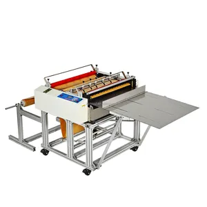 High Quality Roll Slitting Cutting Machine Plastic Cross Cutter Film Roll To Sheet Cutting Machine