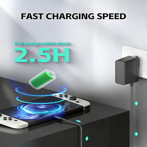 <span class=keywords><strong>Cargador</strong></span> de CA con Enchufe Europeo DATA FROG, 15V USB C, Carga Rápida, <span class=keywords><strong>para</strong></span> <span class=keywords><strong>Nintendo</strong></span> <span class=keywords><strong>Switch</strong></span> Oled Lite, Accesorios <span class=keywords><strong>para</strong></span> Juegos Móviles - Product Image 6