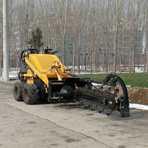 Mini chargeuse sur pneus à chenilles de 1 tonne avec godet, livraison gratuite - Product Image 4