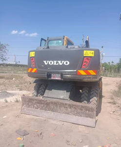 Excavadora Volvo EW145B de alto rendimiento, gran oferta, excavadora de ruedas usada, bajas horas de trabajo - Product Image 3