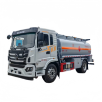 Camion-citerne Dongfeng de 12 mètres cubes - Véhicule commercial de transport de carburant, conception anti-explosion pour le transport de liquides dangereux