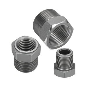 Buje Reductor de Acero Inoxidable con Cabeza Hexagonal COVNA, Rosca NPT BSP G, Hembra a Macho, Accesorio de Tubería - Product Image 4