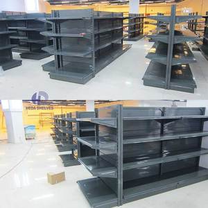 Estantes de supermercado heda, góndola de metal, estantes de <span class=keywords><strong>Gondala</strong></span>, equipo de metal, estante de supermercado, góndola, exhibición de dulces acrílicos - Product Image 5