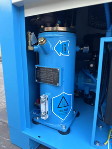 Oferta especial Liquidación 7,5 kW Compresor de <span class=keywords><strong>aire</strong></span> de tornillo Instalación comercial Nuevo 15kw 220V/380V para tanque de bomba rotativa natural - Product Image 4