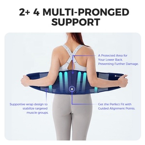 <span class=keywords><strong>Ceinture</strong></span> de soutien de taille de haute qualité pour Fitness Squat Poignées dures Protection respirante pour la protrusion de disque lombaire Bricolage abdominal - Product Image 3