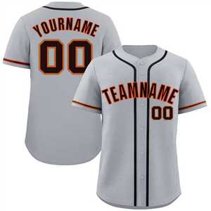 Tontons Factory Custom 100% Polyester Baseball Jerseys Custom Embroidered Logo Sublimation <b>Striped</b> Sportswear Plus Size Option - Product Image 5