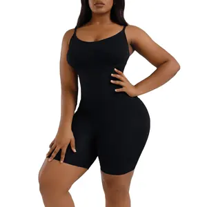 Kadın dikişsiz iç çamaşırı Bodysuit Shapewear karın kontrol korse tek parça vücut şekillendirme elbise