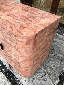 Modern Pink Solid Wood <b>Sideboard</b> Luxury 4-Door Buffet Cabinet for Living Room Dining Hall Wholesale - Product Image 3