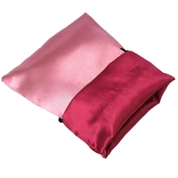 Petit sac promotionnel en satin de soie avec fermeture à glissière 30x40cm et 20x30cm Logo personnalisé pour pochette d'emballage de perruque de stockage de bijoux