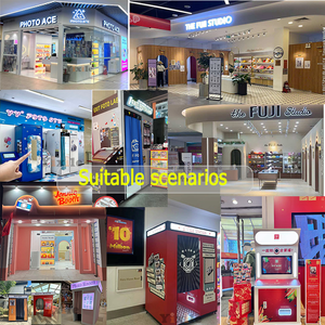 Yixile Korean Style Self-Service Photo Booth Selfie Machine <b>Camera</b> 27 Inch Touch Screen Instant <b>Printing</b> Kiosk Vending Printer - Product Image 6