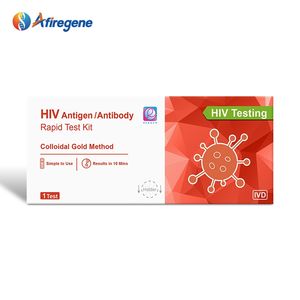 Kit de Prueba de Detección Rápida 2 en 1 AfireGene, Kit de Prueba Rápida Combinada de Antígeno y Anticuerpo del <span class=keywords><strong>VIH</strong></span> - Product Image 1